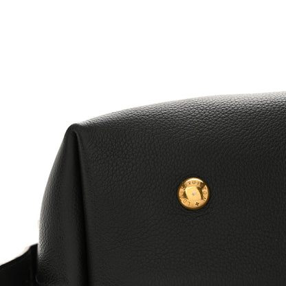 Louis Vuitton Grained Calfskin Low Key Hobo MM Black 12 of 12