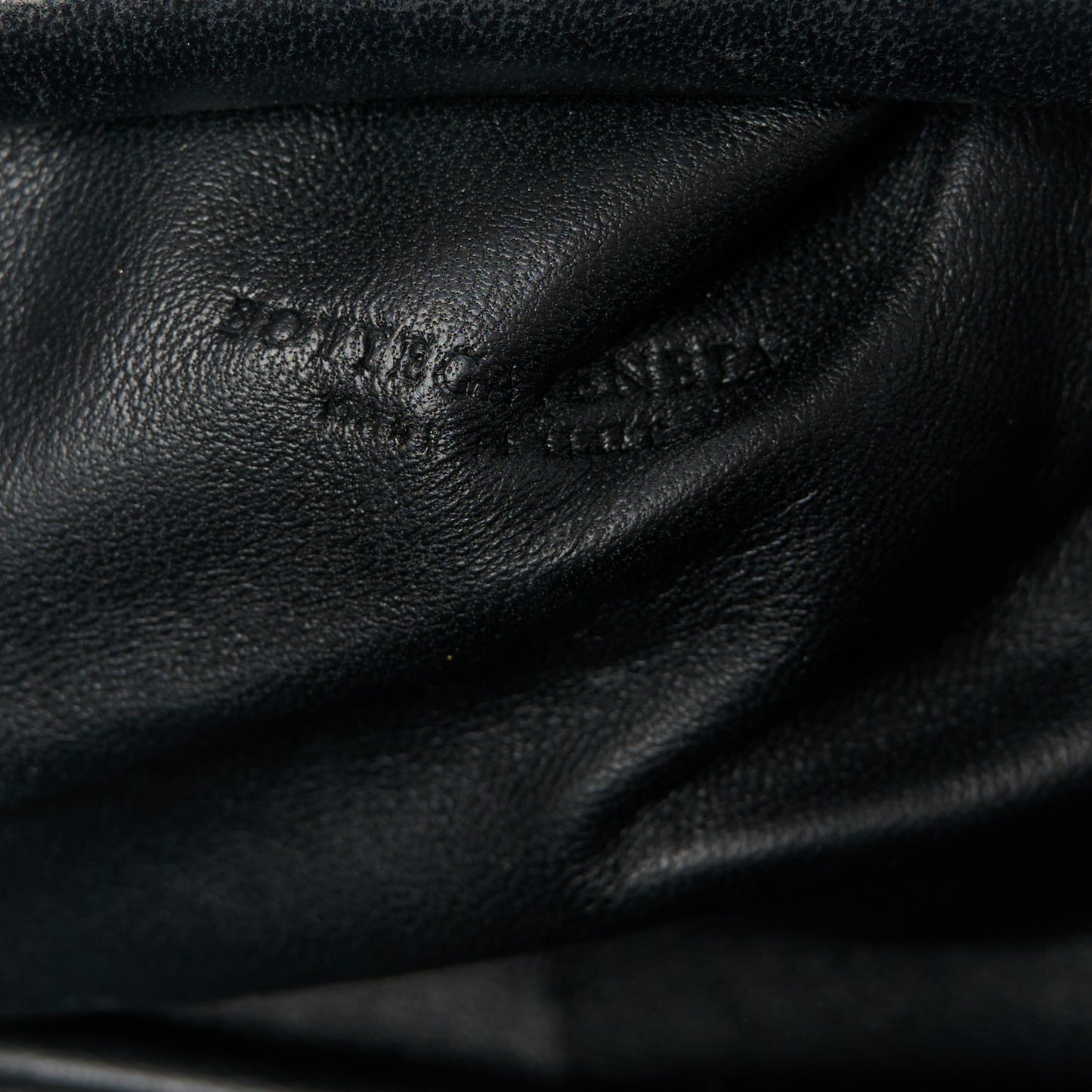 Nappa Intrecciato The Mini Pouch Black