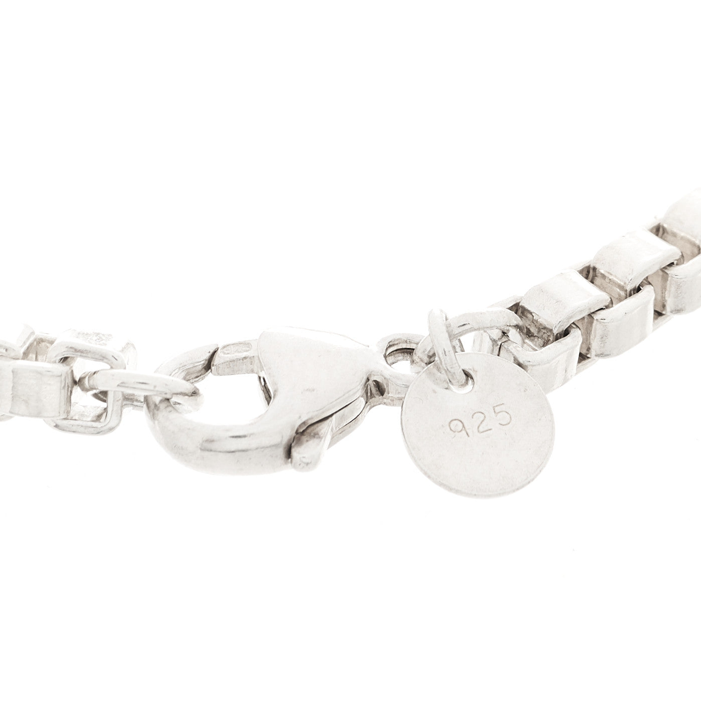 Sterling Silver 4mm Venetian Link Bracelet