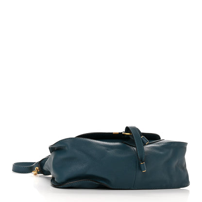 Chloe Calfskin Medium Marcie Satchel Navy 4 of 9