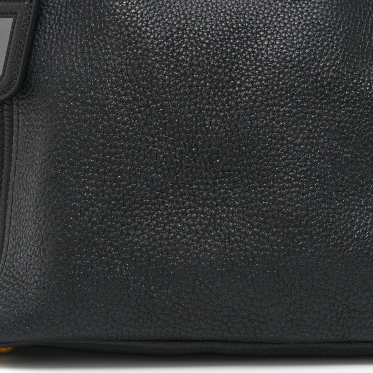 Vitello Daino Tote Black