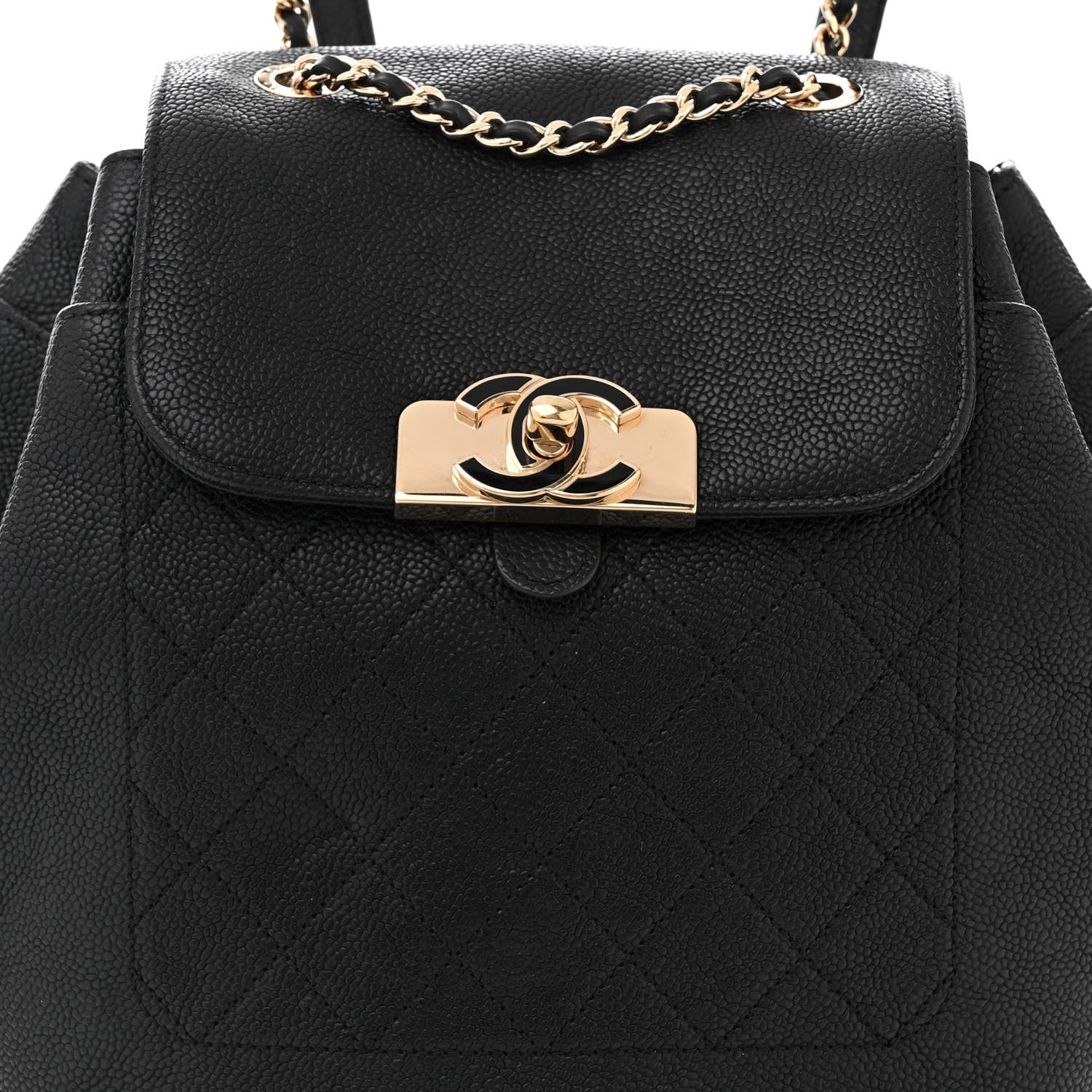 Chanel Caviar Quilted Backpack Black 8 of 12