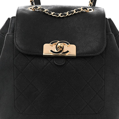 Chanel Caviar Quilted Backpack Black 8 of 12