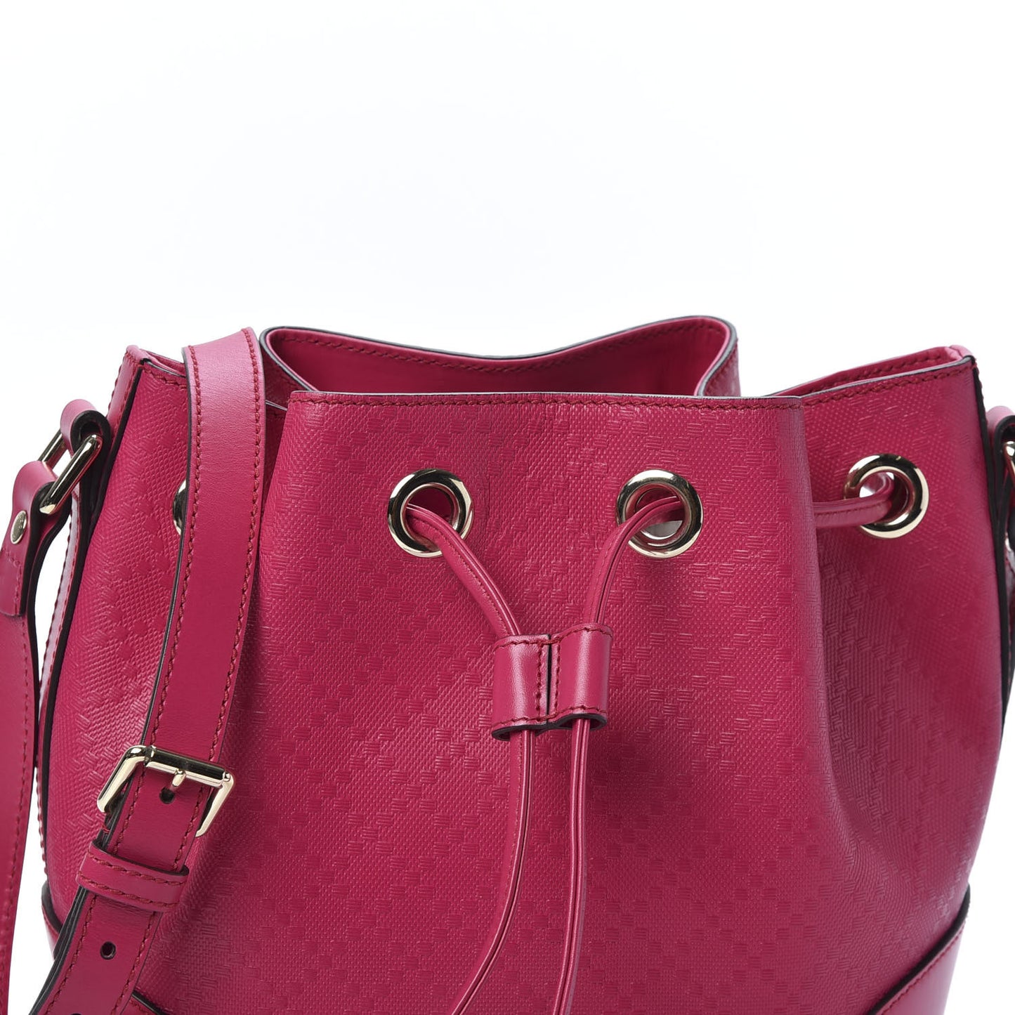 Bright Diamante Small Bucket Bag Blossom