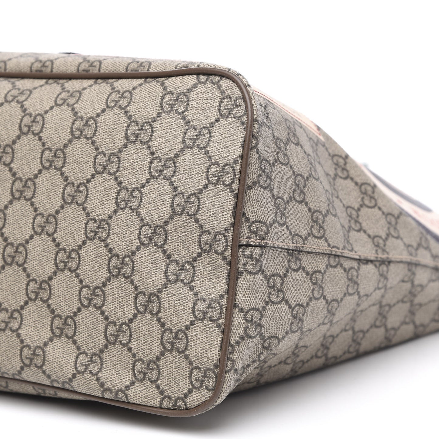 Soft GG Supreme Monogram Courrier Medium Crossbody Tote Beige New Acero