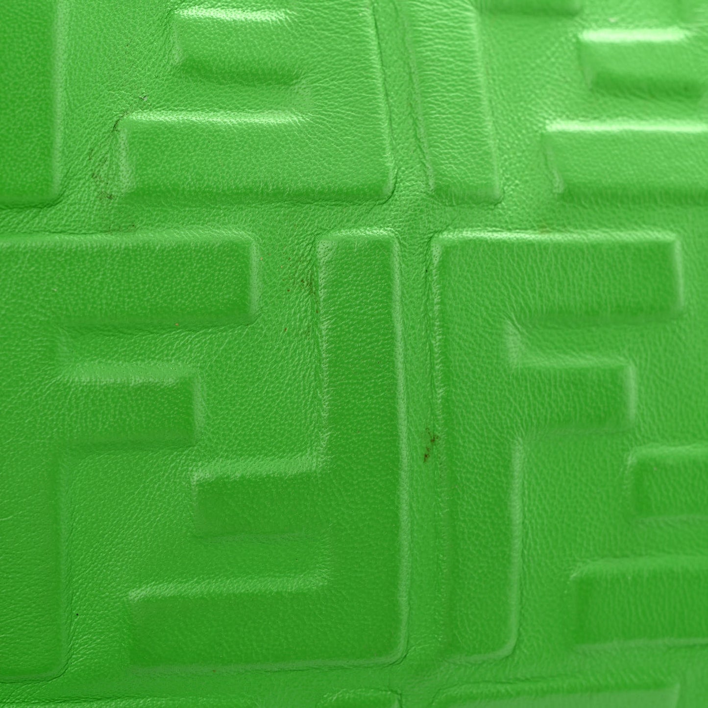 Nappa FF 1974 Embossed Baguette Tomatillo