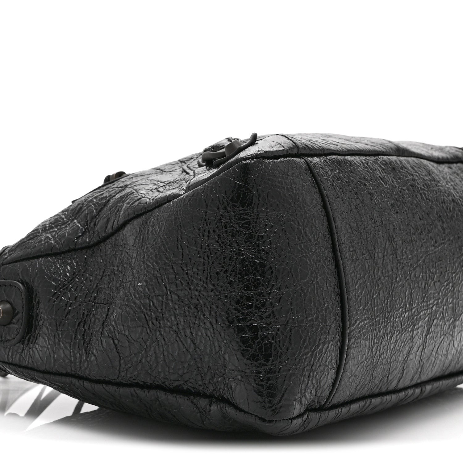 Balenciaga Agneau Arena Classic Hardware Small Le City Moto Black 9 of 10