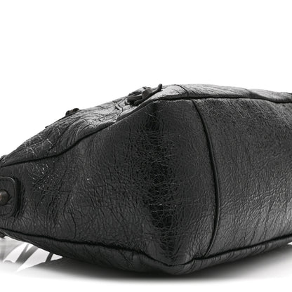 Balenciaga Agneau Arena Classic Hardware Small Le City Moto Black 9 of 10
