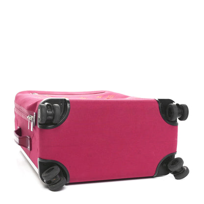 Louis Vuitton Knit Monogram Horizon Soft 55 Suitcase Fuchsia 3 of 12