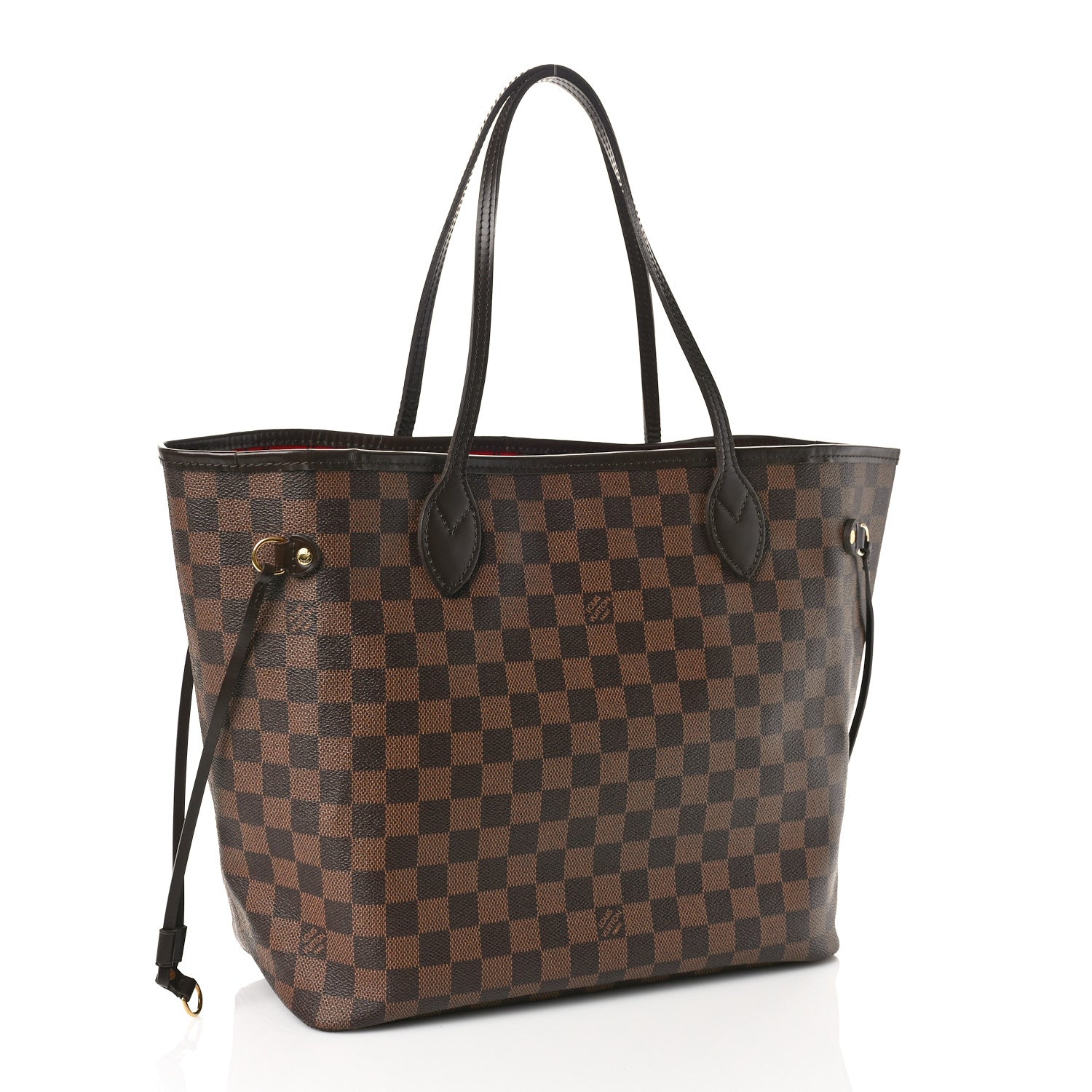 Louis Vuitton Damier Ebene Neverfull MM 3 of 9