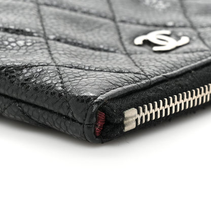 Chanel Calfskin Quilted Key Holder Case Black 11 of 12