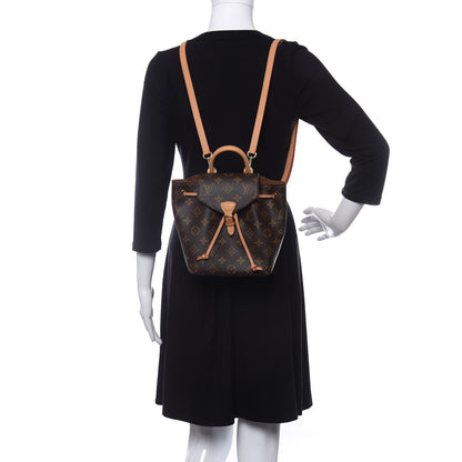 Louis Vuitton Monogram Montsouris BB Backpack Natural 2 of 12
