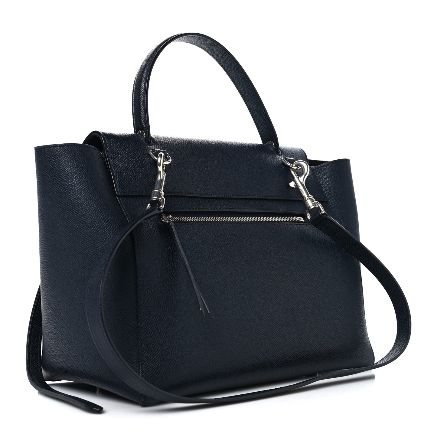 Grained Calfskin Mini Belt Bag Navy