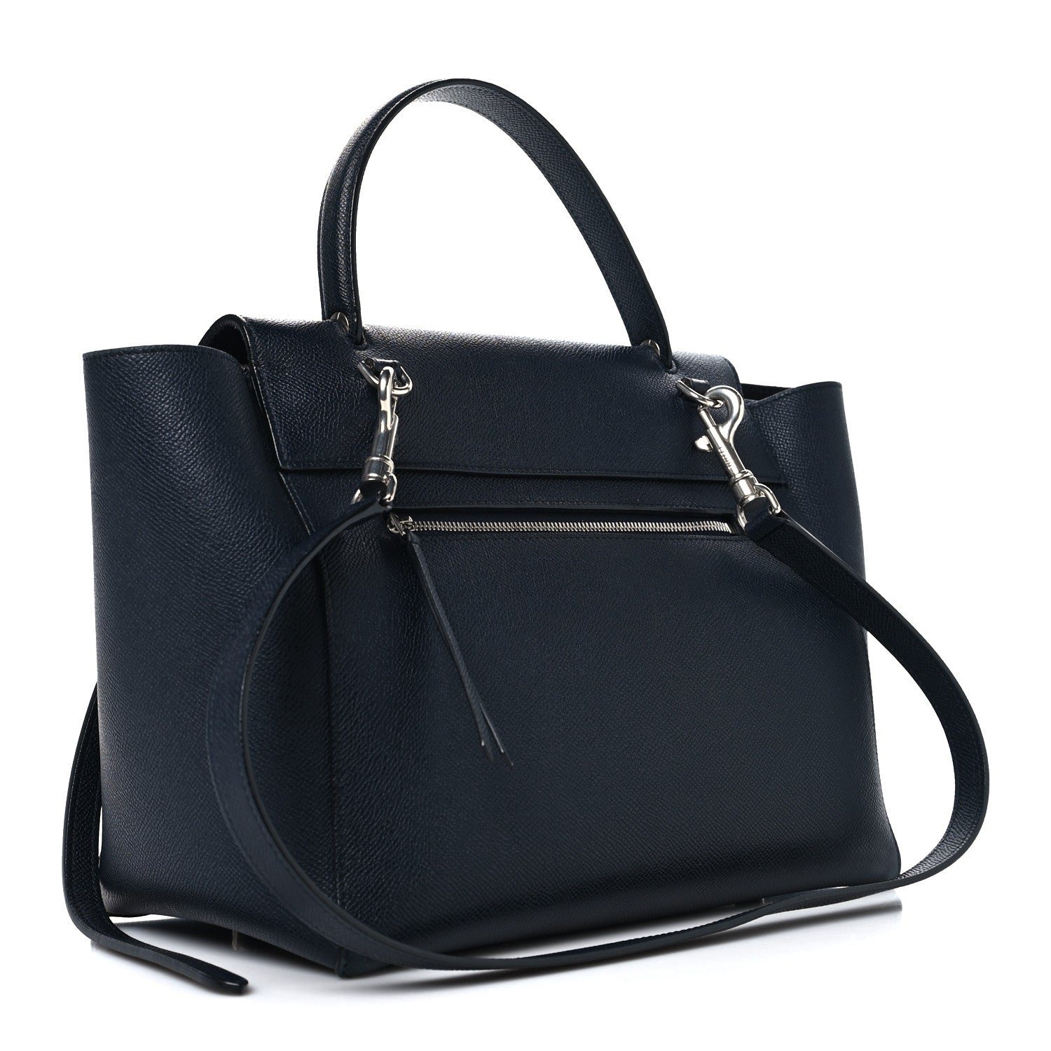 Celine Grained Calfskin Mini Belt Bag Navy 3 of 12