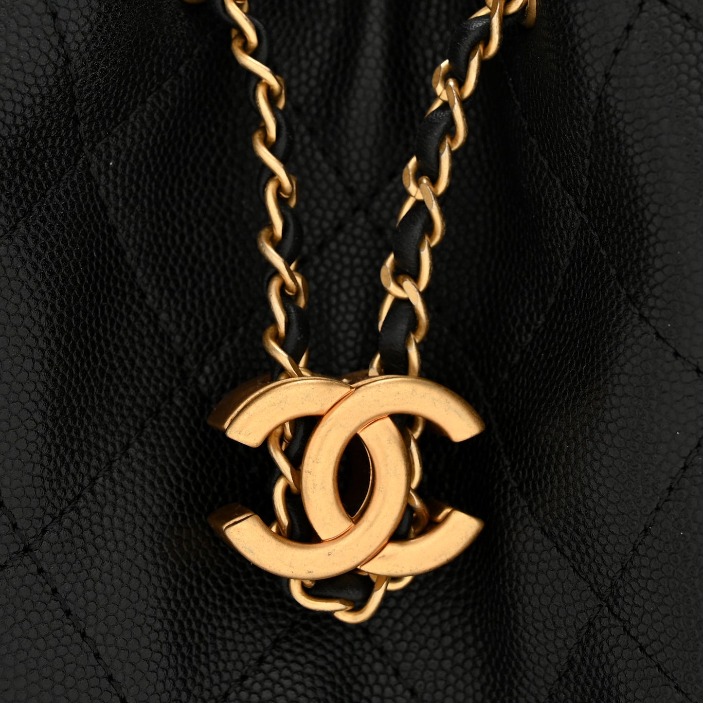 Caviar Quilted Small Chanel 25 Handbag Black