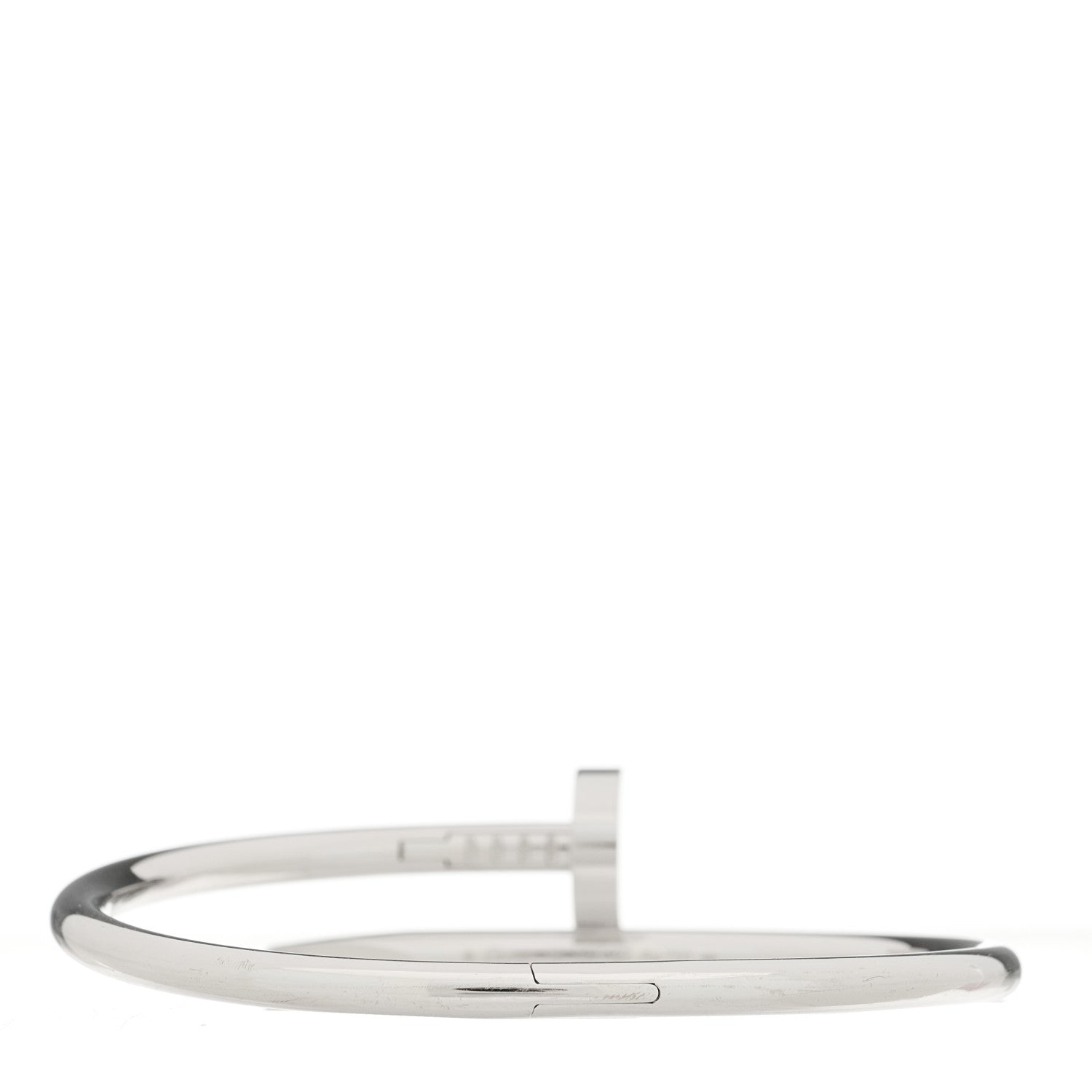 Cartier 18K White Gold Juste Un Clou Bracelet 16 2 of 4