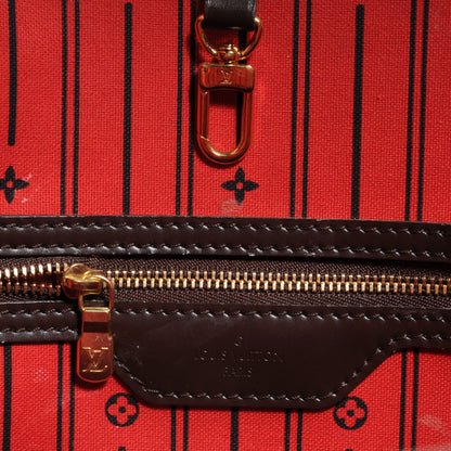 Louis Vuitton Damier Ebene Neverfull MM 7 of 9