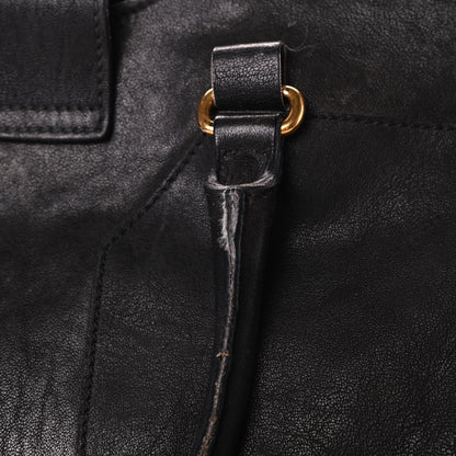 Saint Laurent Sheepskin Medium Cabas ChYc Black 20 of 26