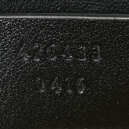 Gucci Calfskin Matelasse Super Mini GG Marmont Shoulder Bag Black 7 of 10
