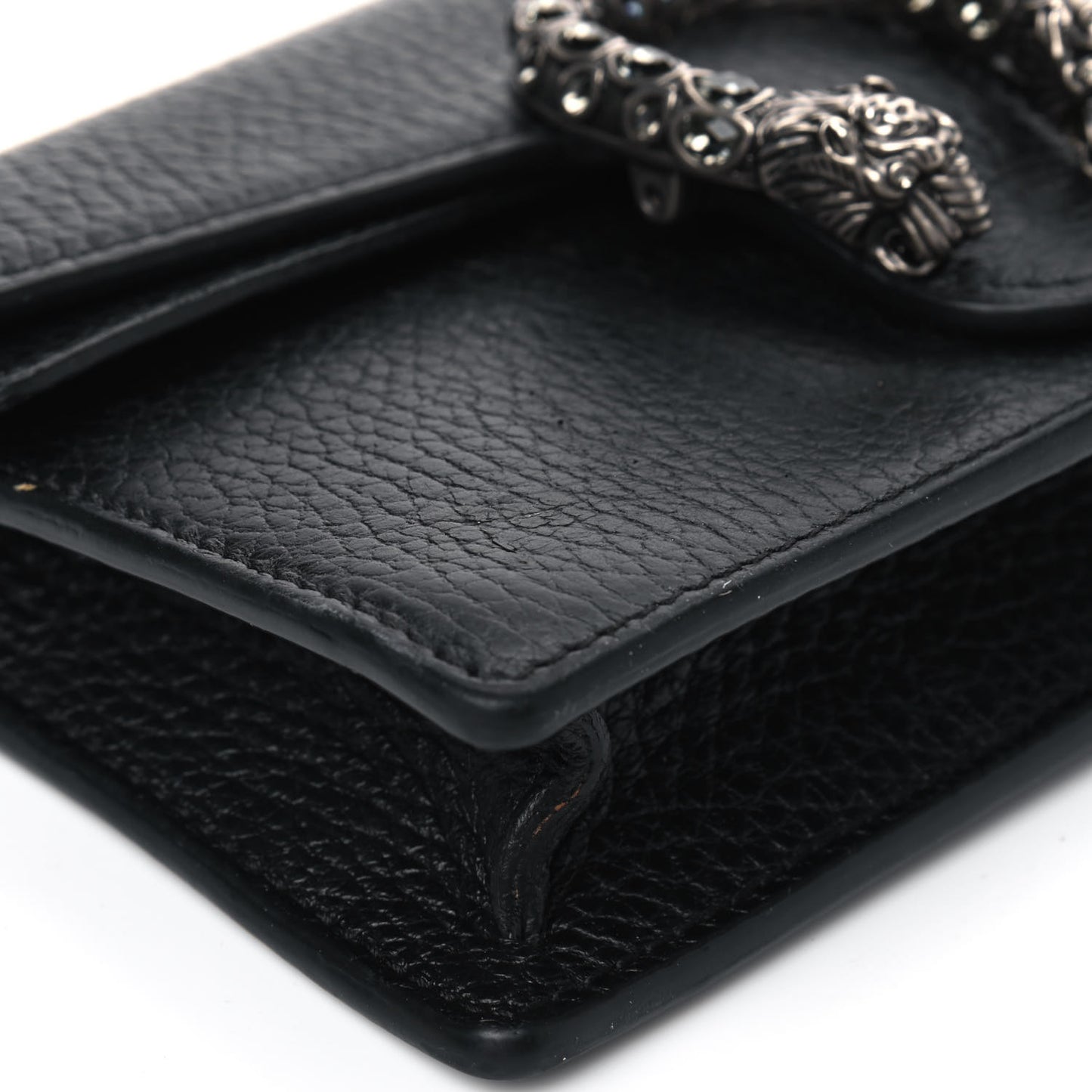 Calfskin Super Mini Dionysus Shoulder Bag Black