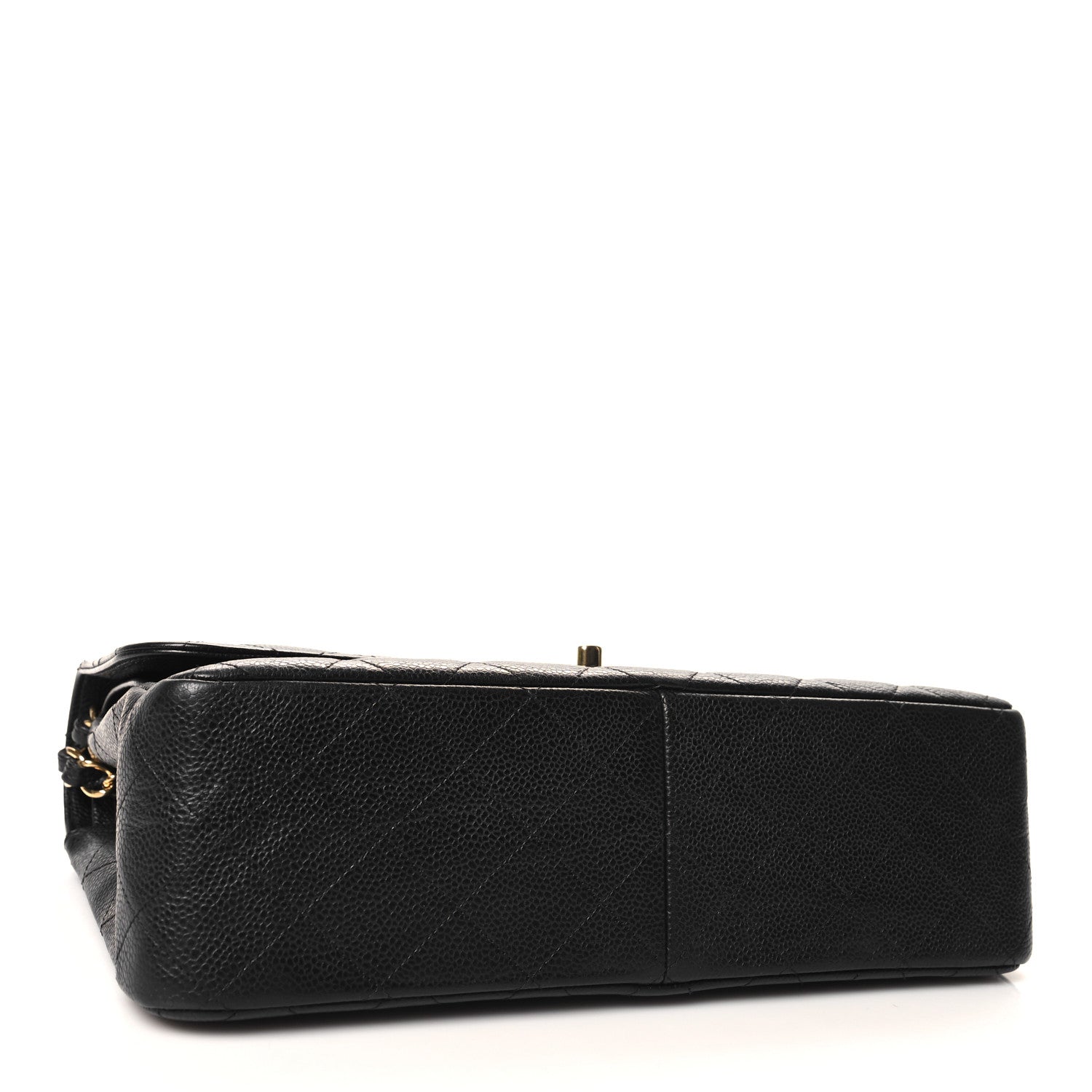 Chanel Caviar Quilted Jumbo Double Flap Black 4 of 10