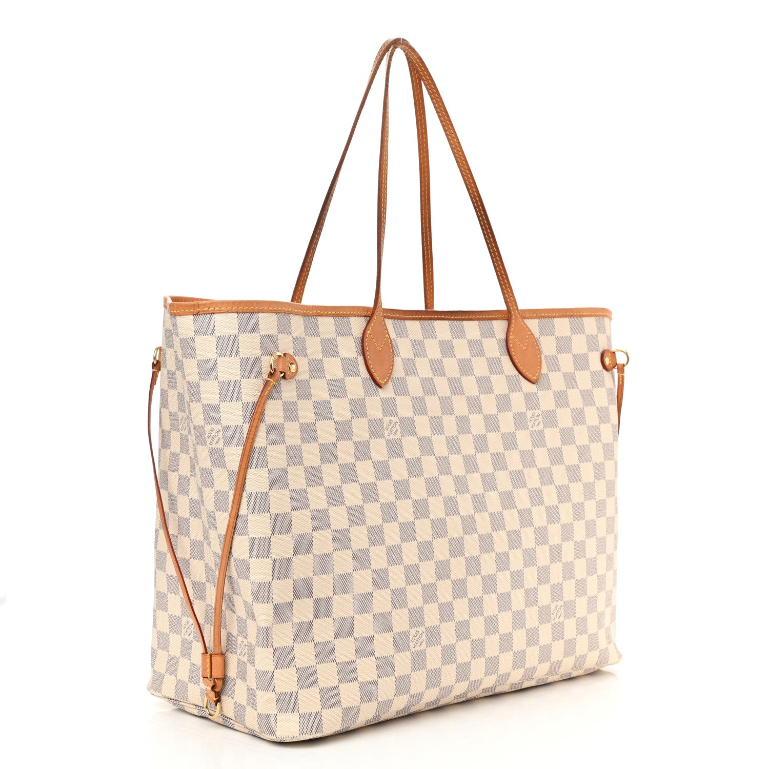 Louis Vuitton Damier Azur Neo Neverfull GM Rose Ballerine 4 of 11