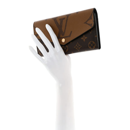 Louis Vuitton Reverse Monogram Giant Sarah Wallet 2 of 7