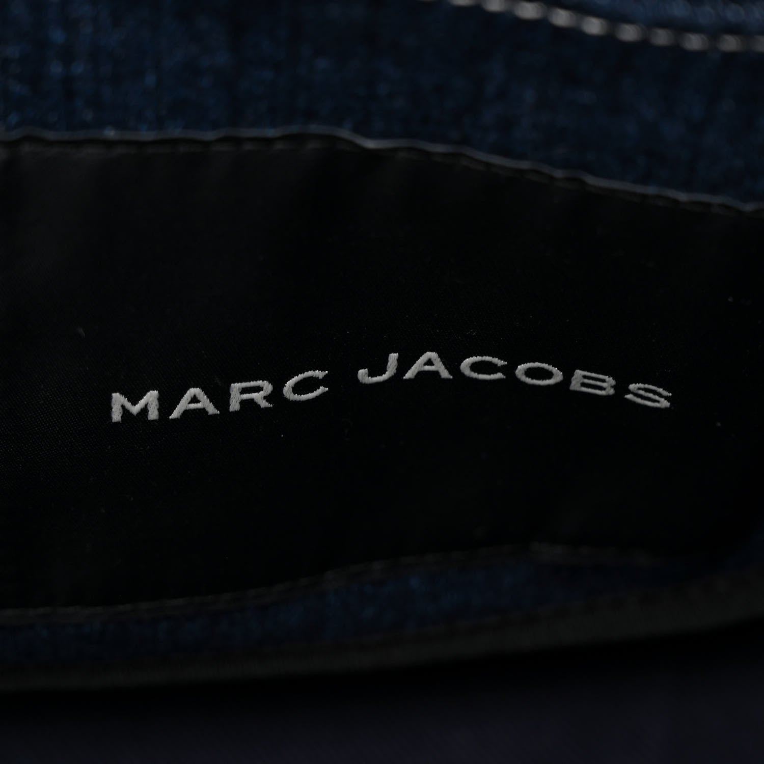 Marc Jacobs Denim Canvas Medium The Tote Bag Blue 6 of 10