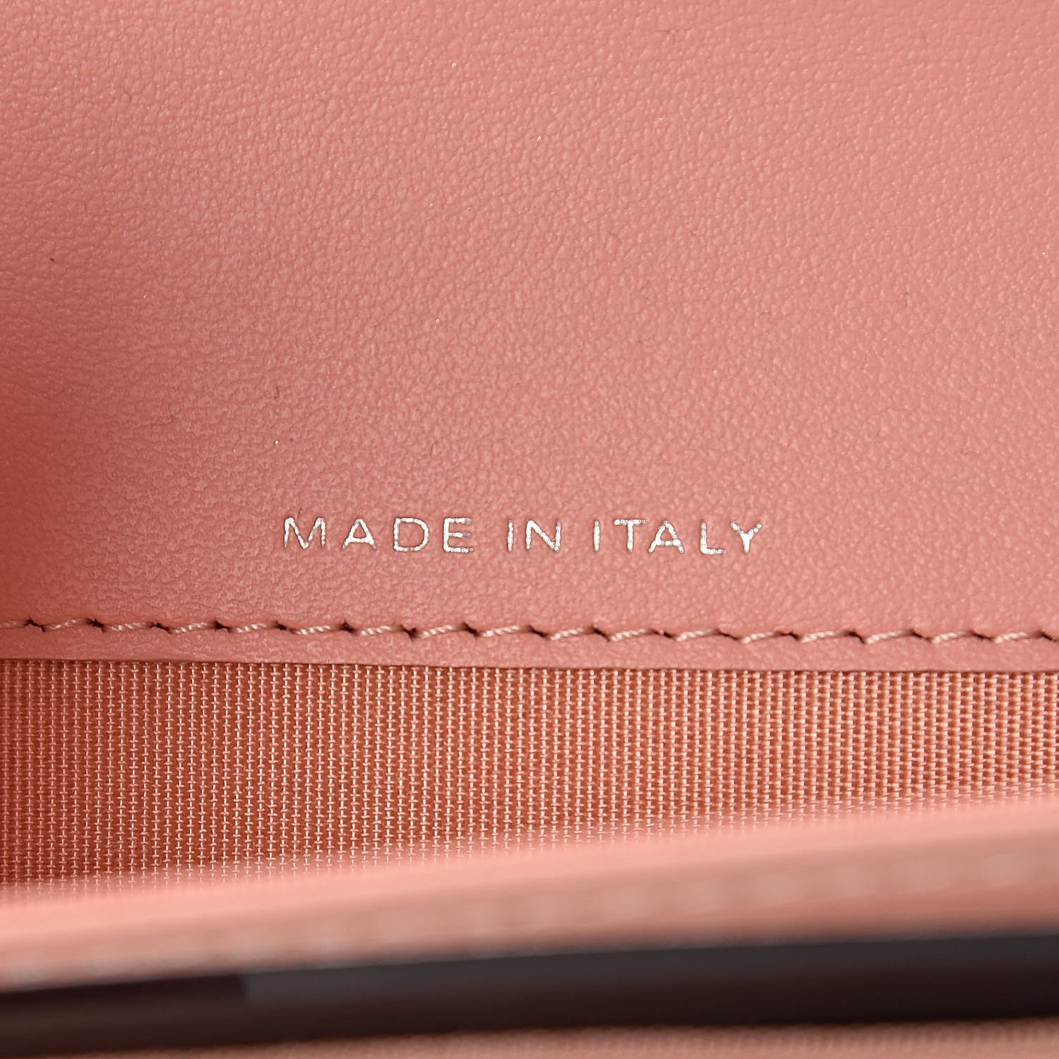 Chanel Goatskin Camellia Embossed Flap Card Holder Pink 7 of 9