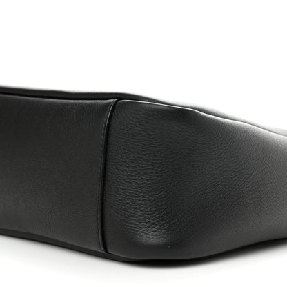 Saint Laurent Smooth Calfskin Small Le 5 A 7 Soft Hobo Black 9 of 10