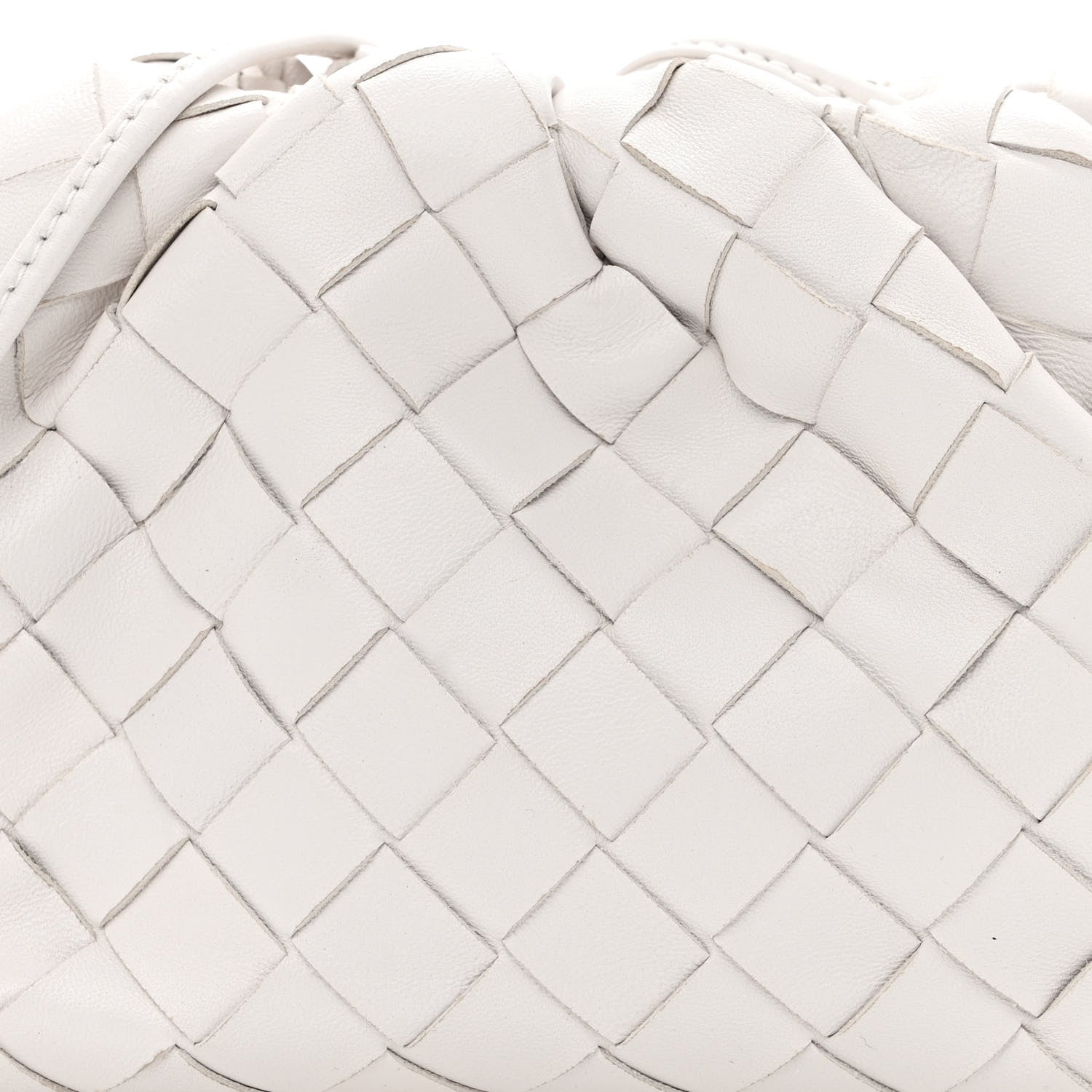 Bottega Veneta Nappa Intrecciato The Mini Pouch Chalk 8 of 10