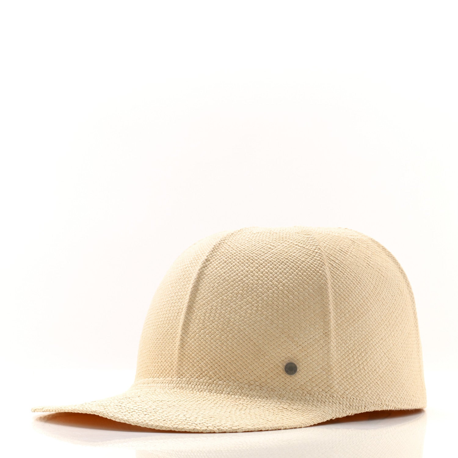Hermes Panama Straw Mens Riley Cap 59 Naturel 1 of 8