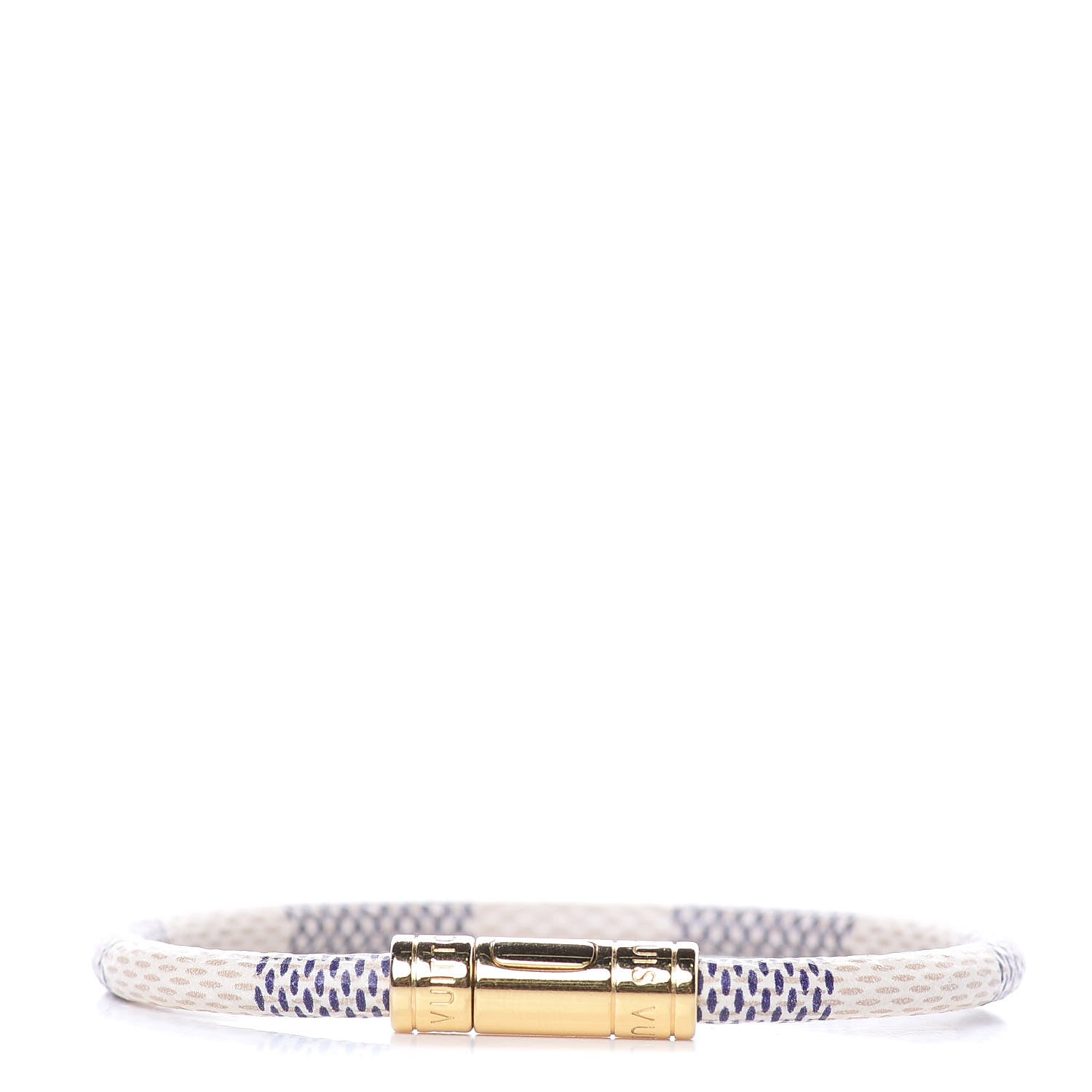 Louis Vuitton Damier Azur Keep It Bracelet 19 1 of 4
