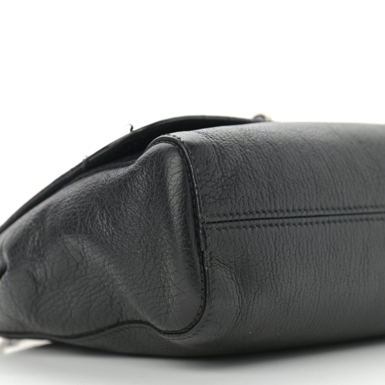 Mulberry Glossy Goatskin Small Lily Flap Black 11 of 18