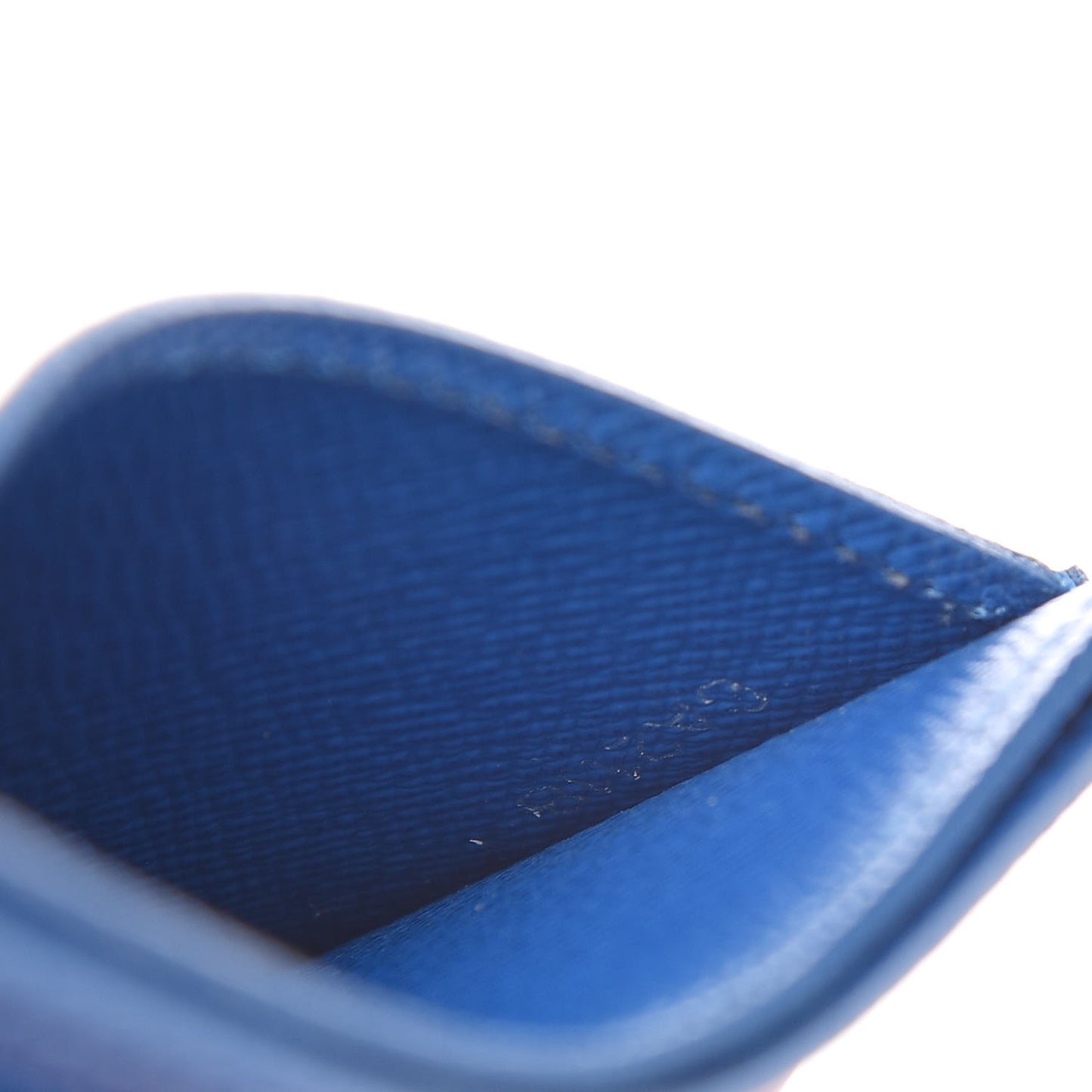 Damier Graphite Card Holder Blue