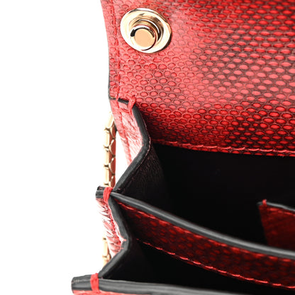 Bulgari Karung Serpenti Forever Crossbody Red 12 of 13