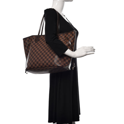 Louis Vuitton Damier Ebene Neverfull MM 2 of 10