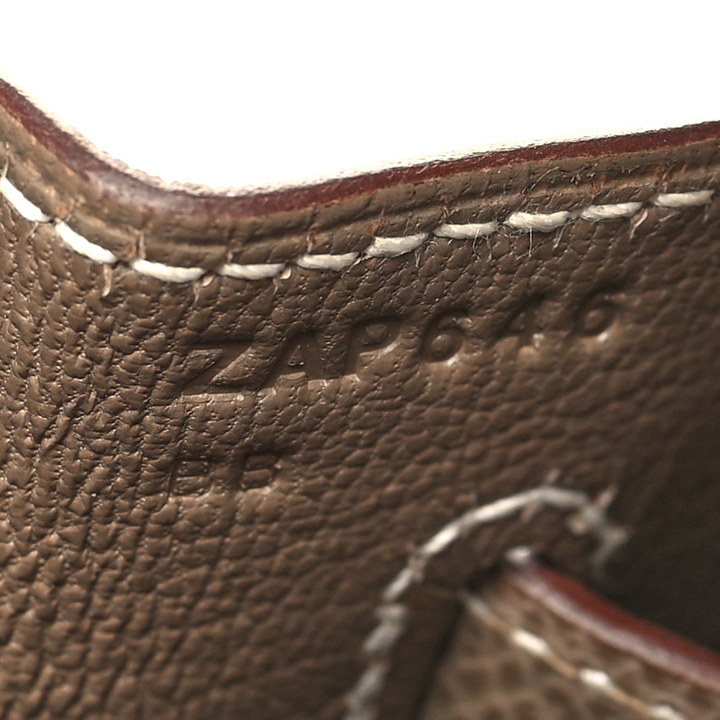 Epsom Birkin Sellier 25 Etoupe