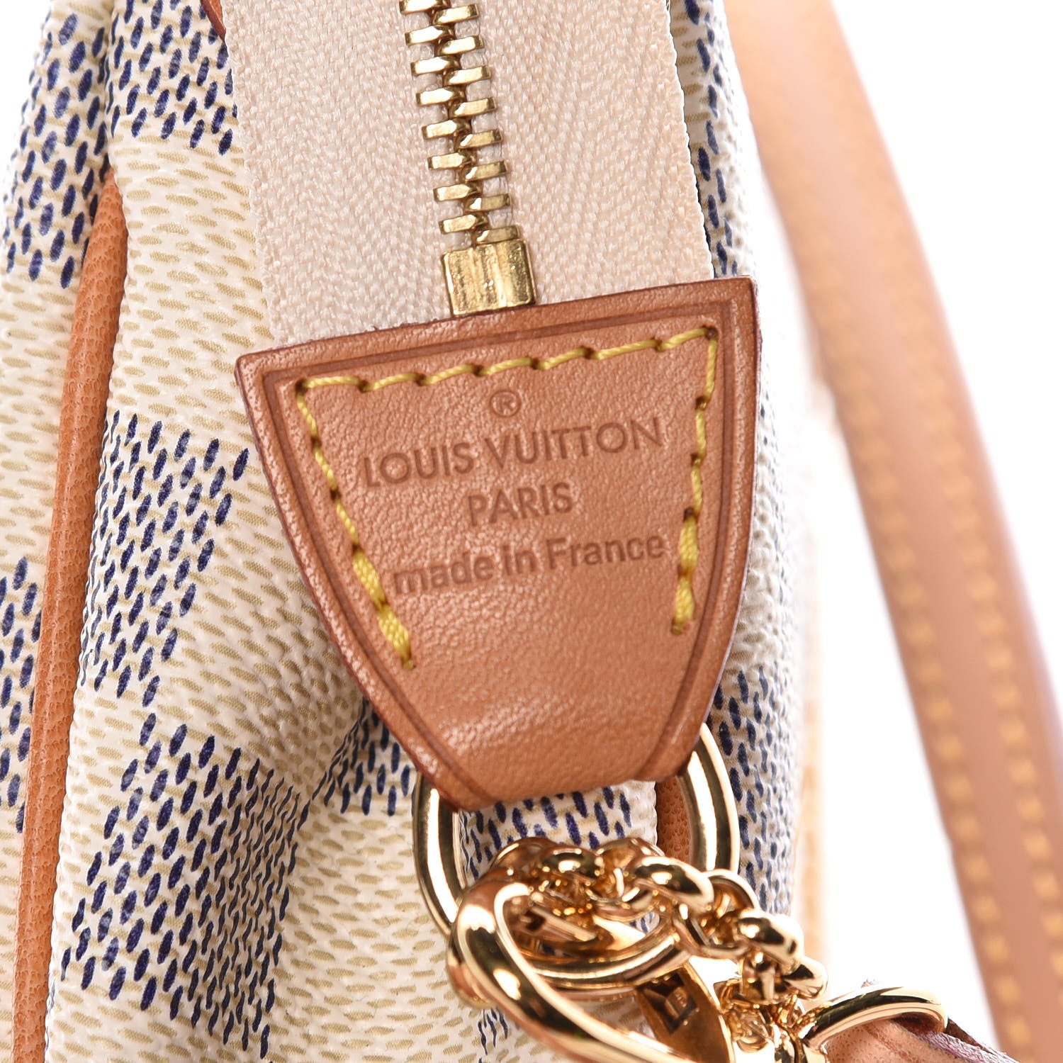 Louis Vuitton Damier Azur Eva Clutch 7 of 10