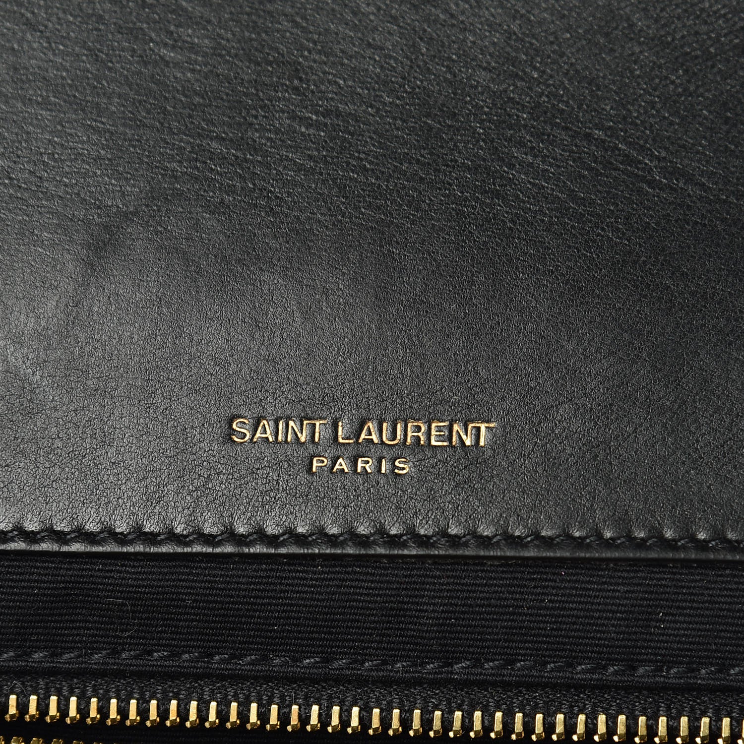 Saint Laurent Lambskin Patchwork Monogram Medium Jamie Black 6 of 14