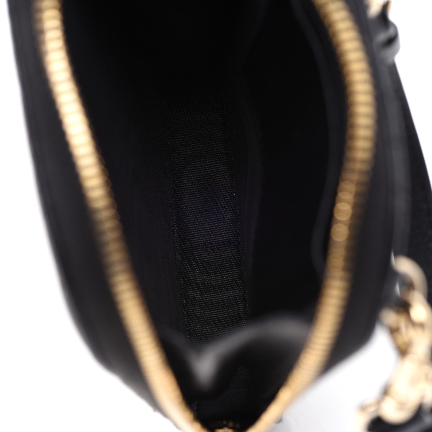 Christian Dior Lambskin Cannage Lady Dior Phone Holder Black 5 of 12