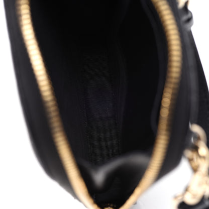 Christian Dior Lambskin Cannage Lady Dior Phone Holder Black 5 of 12