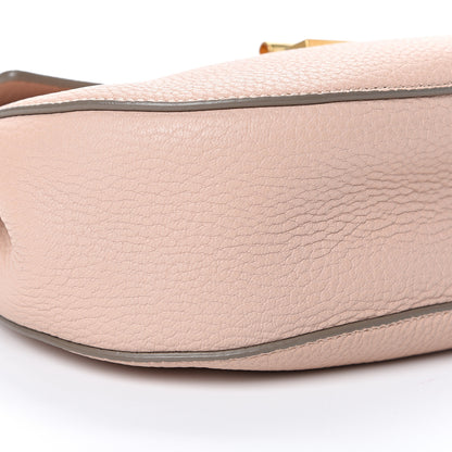 Chloe Grained Lambskin Drew Shoulder Bag Cement Pink 8 of 11