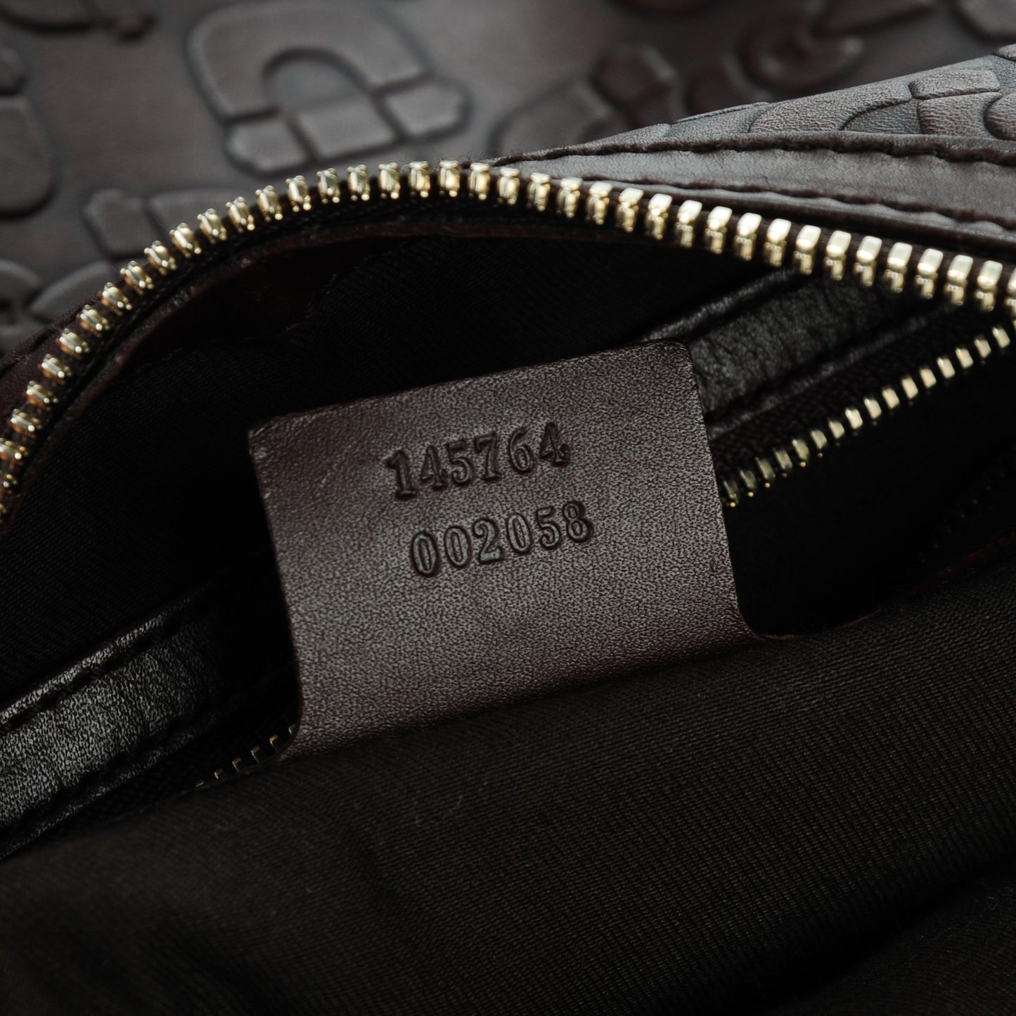 Calfskin Horsebit Embossed Glam Hobo Burgundy