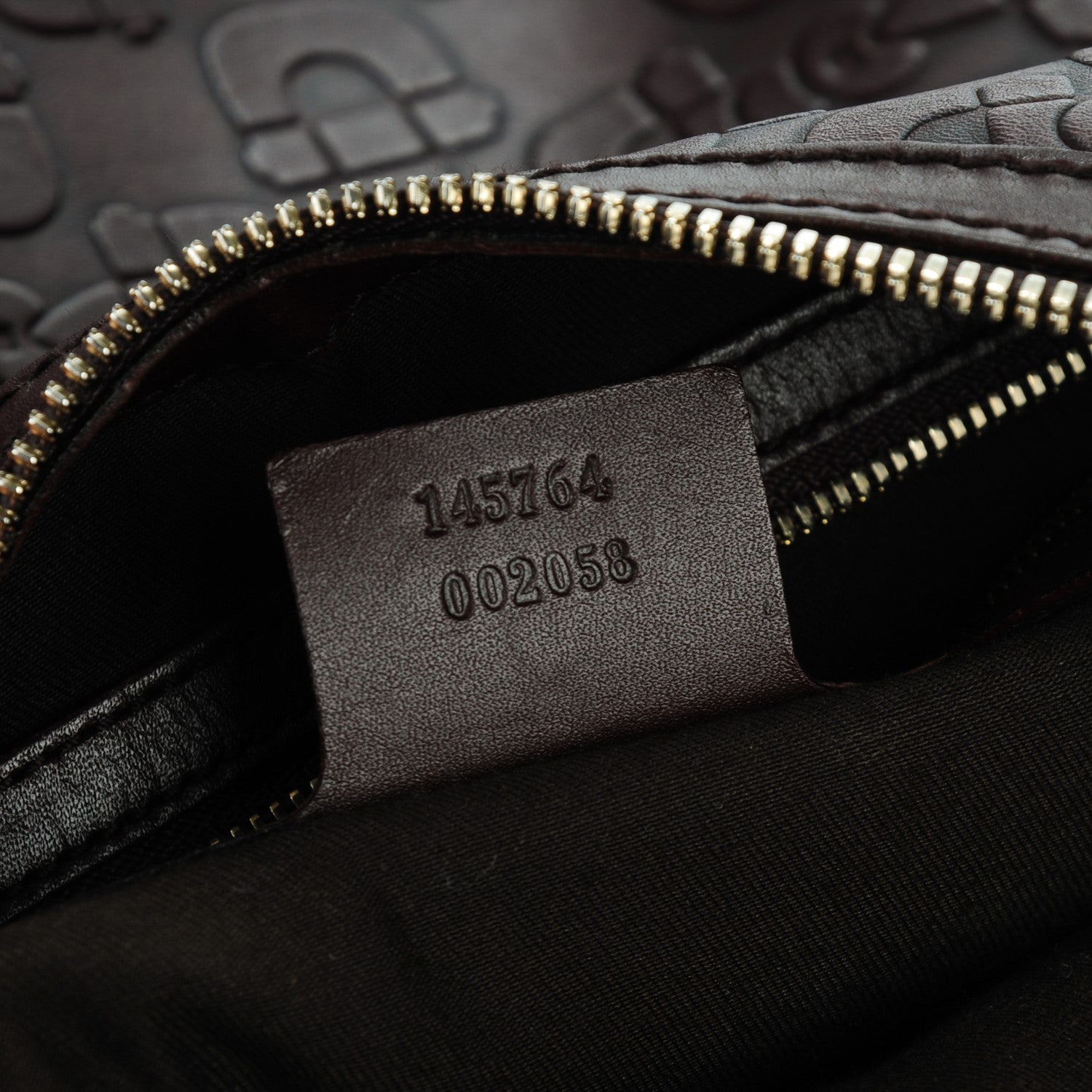 Gucci Calfskin Horsebit Embossed Glam Hobo Burgundy 7 of 7