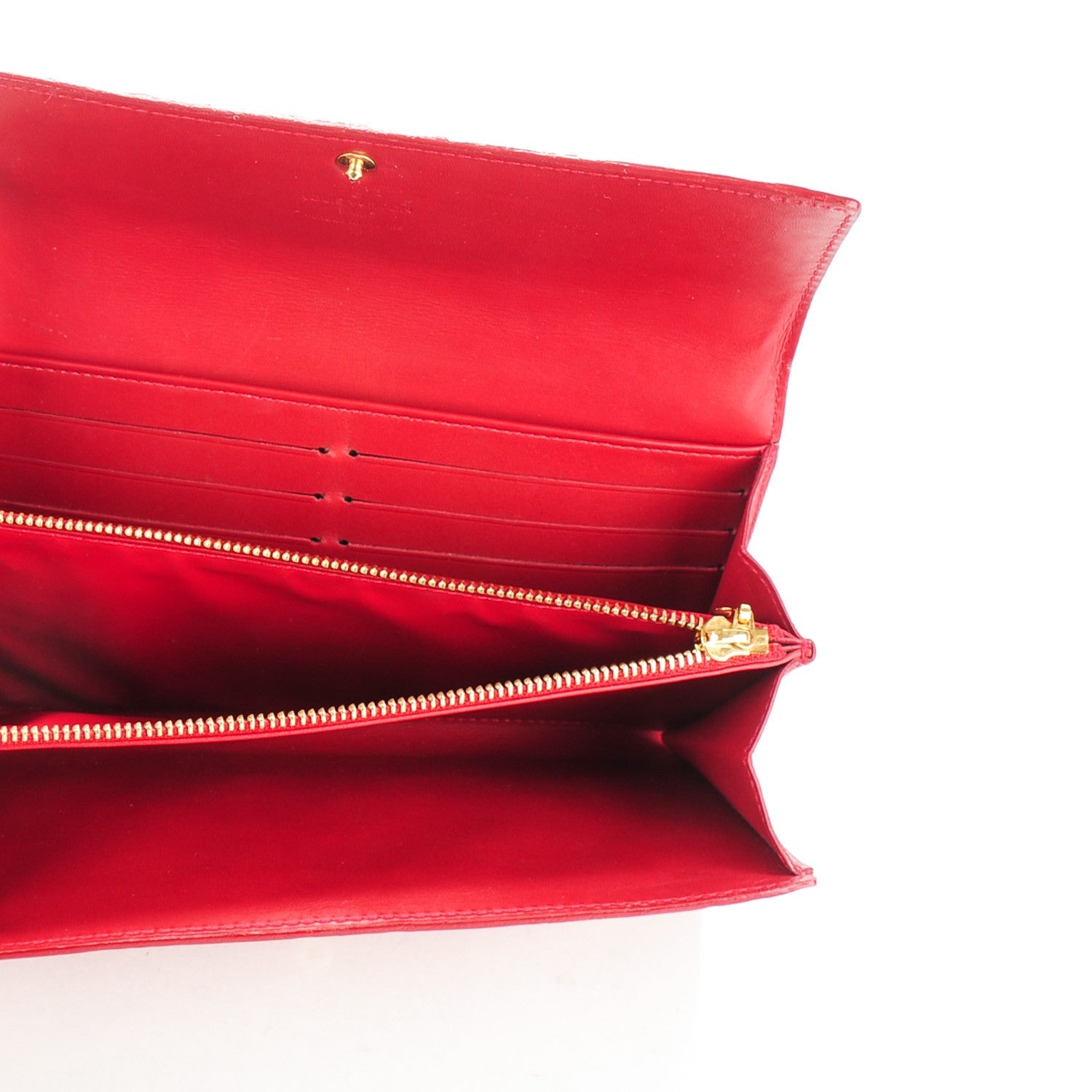 Louis Vuitton Vernis Sarah Wallet Pomme D'Amour 5 of 7