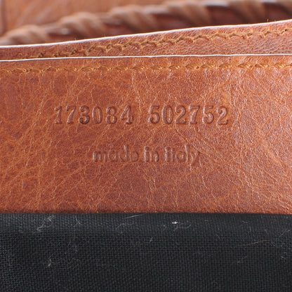 Balenciaga Agneau Giant 21 Gold Hardware CIty Chestnut 7 of 7