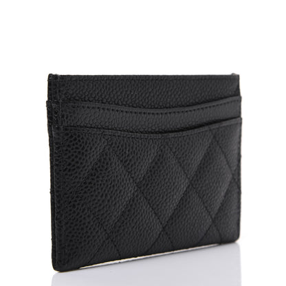 Chanel Caviar Quilted Card Holder Black 3 of 12