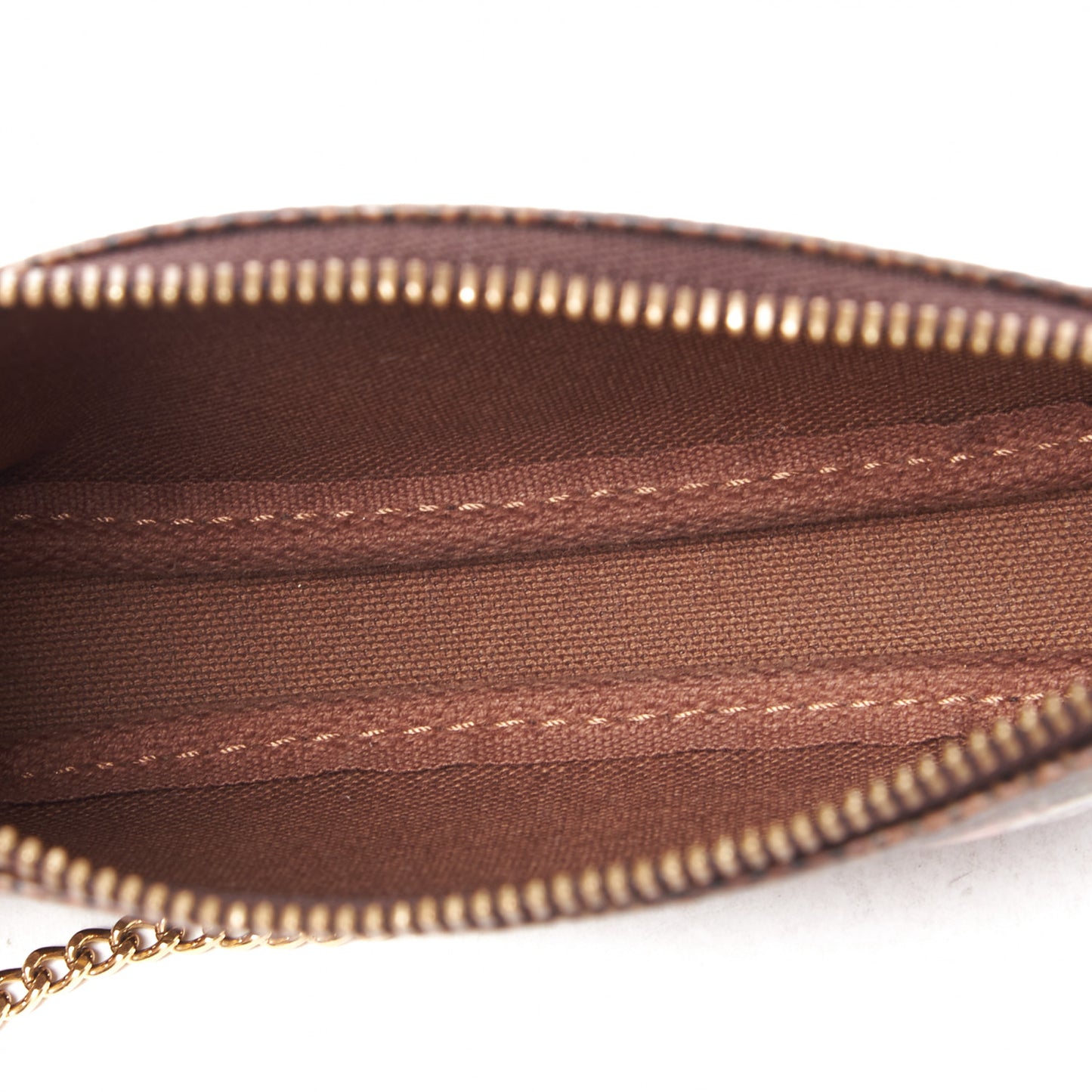 Damier Ebene Illustre Mini Pochette Accessories Violet