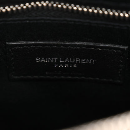 Saint Laurent Calfskin Y Quilted Monogram Medium Loulou Chain Satchel Mink 6 of 12